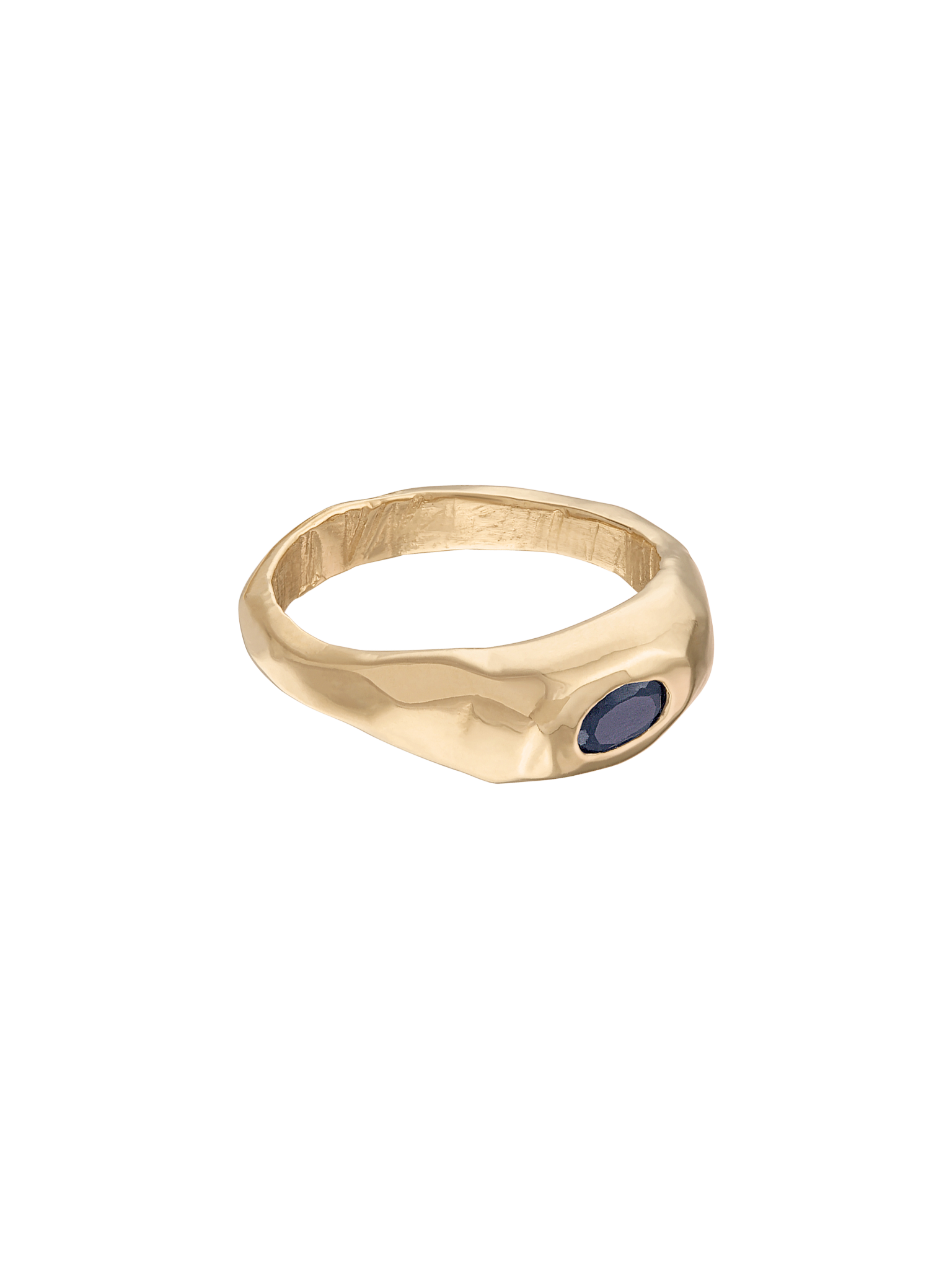 Sapphire solitaire ring iii